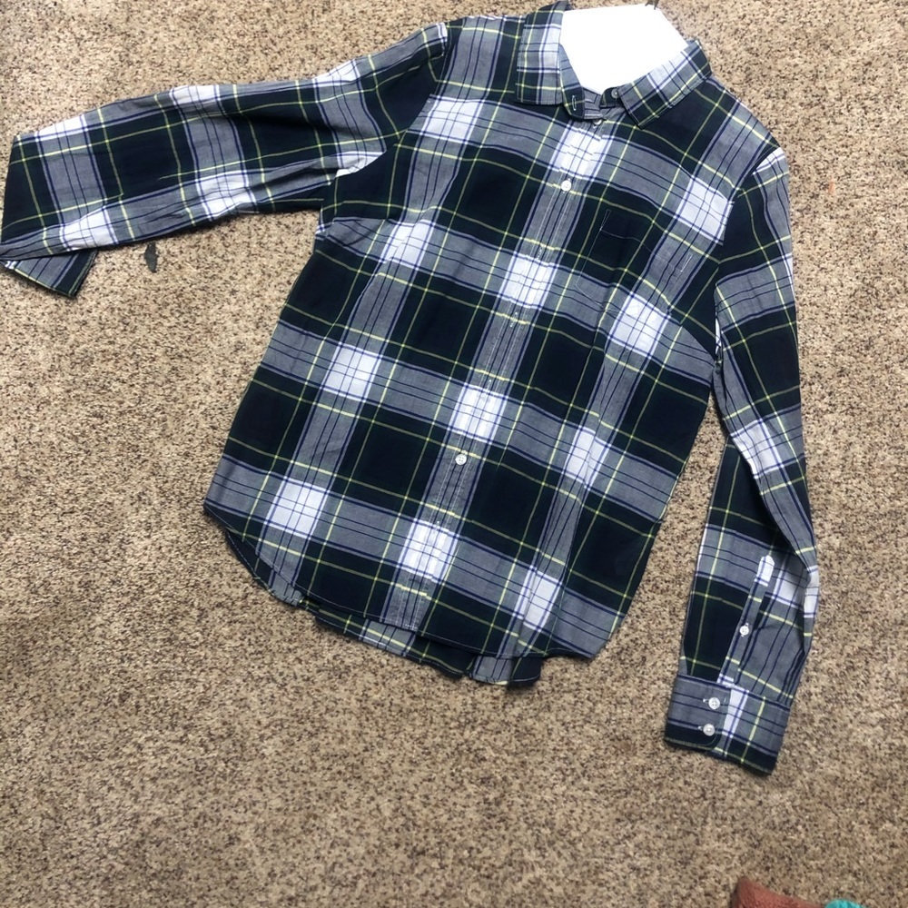 J. Crew Size Large Plaid button up